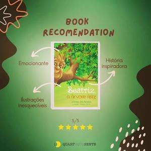 livro “Beatriz, a árvore feliz” de Carmen Zita Ferreira