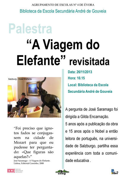 A viagem do Elefante Cartazz