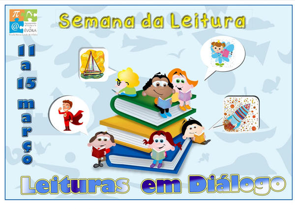 cartaz semana da leitura