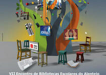 Cartaz Encontro de Bibliotecas do Alentejo