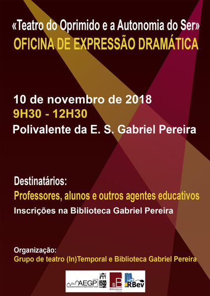 Oficina de expressão dramática